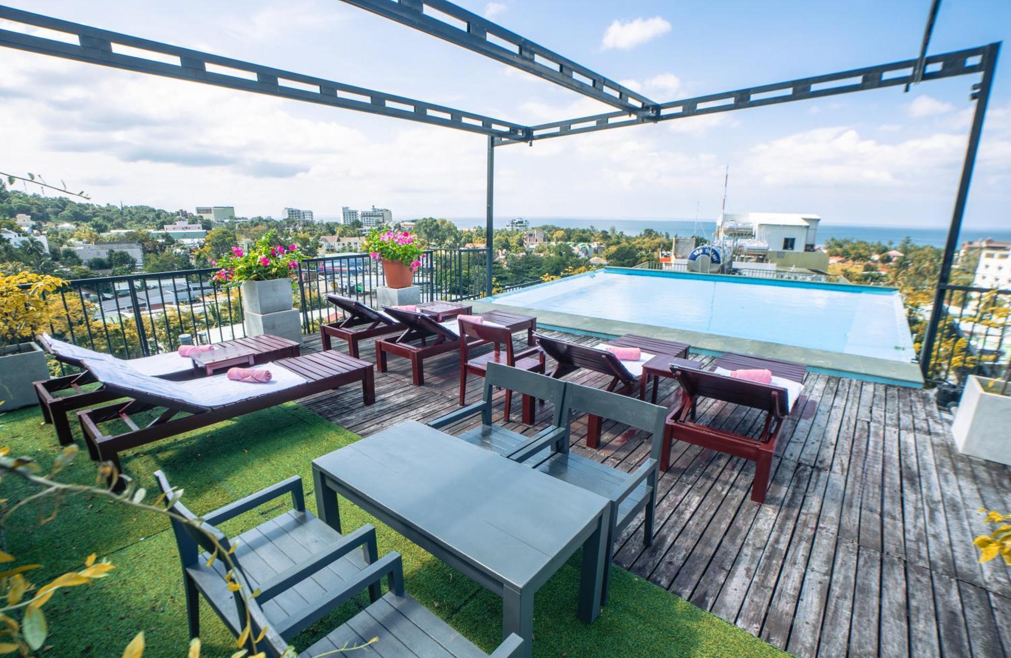 Golden Daisy Hotel Phú Quốc Exterior foto